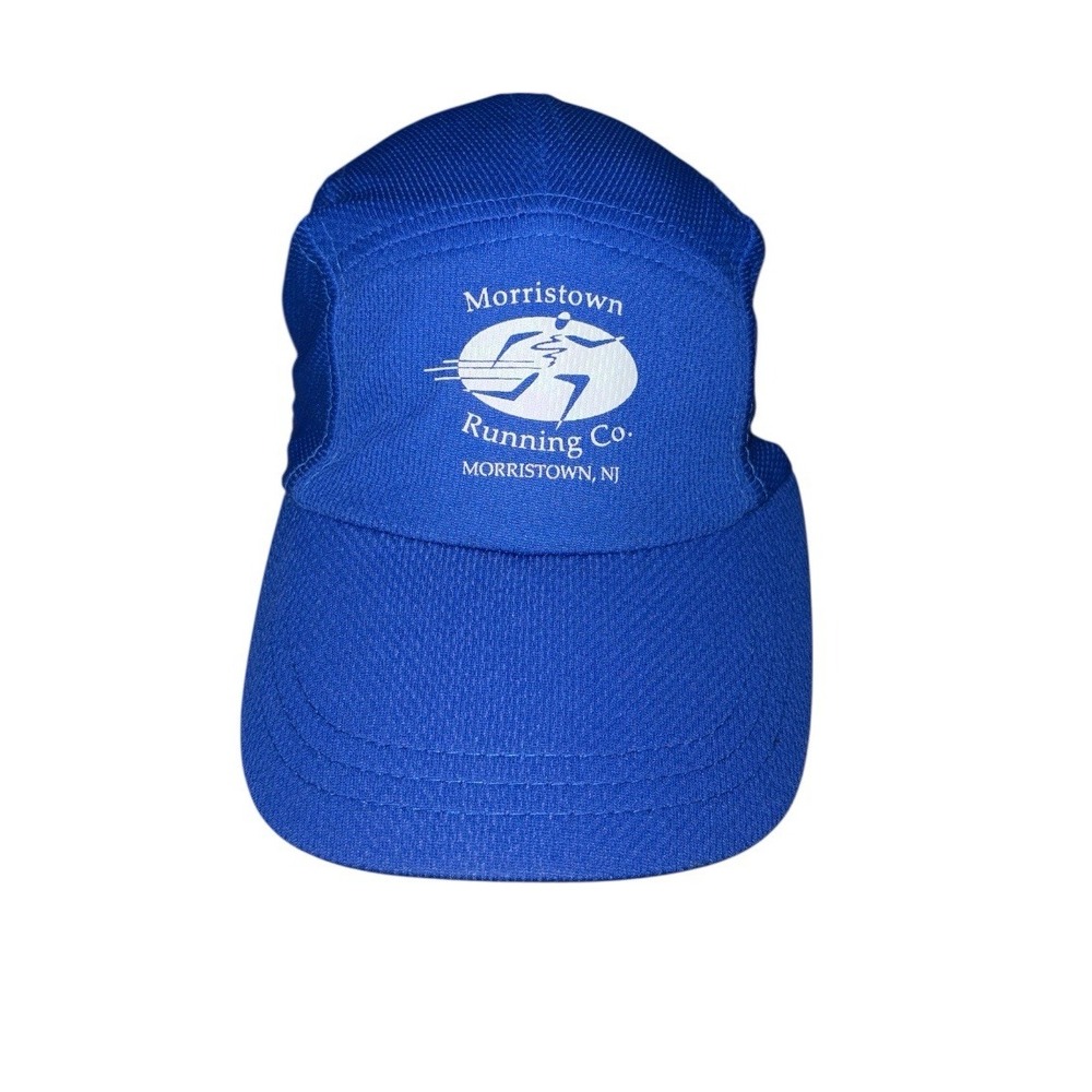 Headsweats Morristown Running Hat Strapback 5 Panel Hat Blue New Jersey Cooling